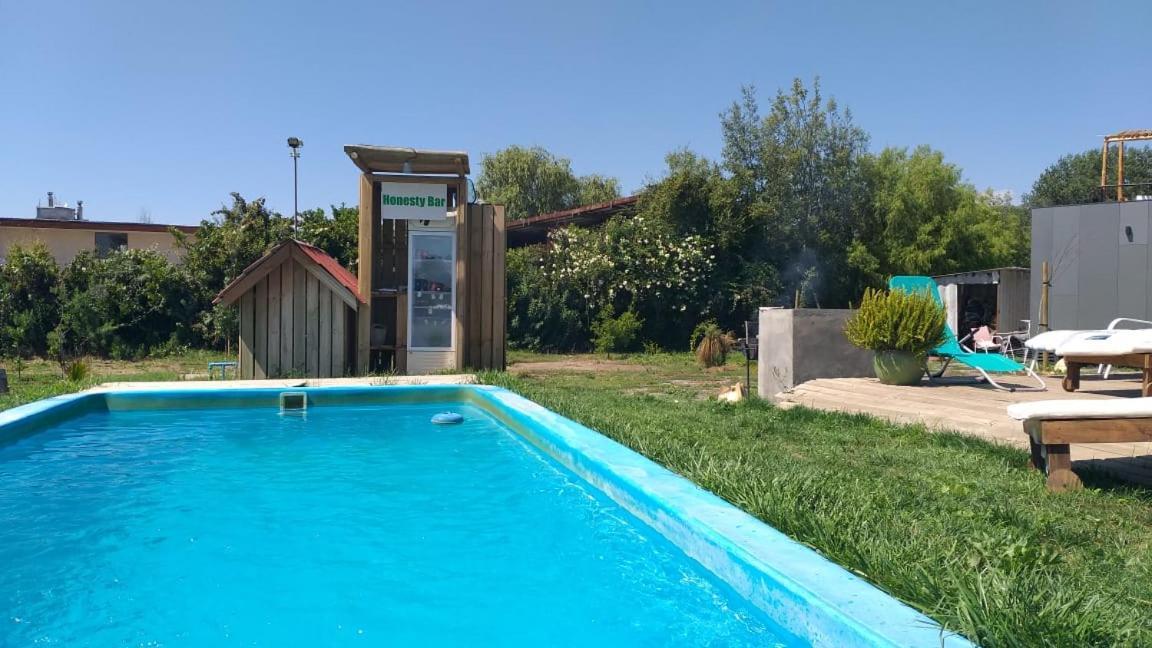 شقة سانتا كروز  في Tiny Colchagua Cabanas Y Padel المظهر الخارجي الصورة