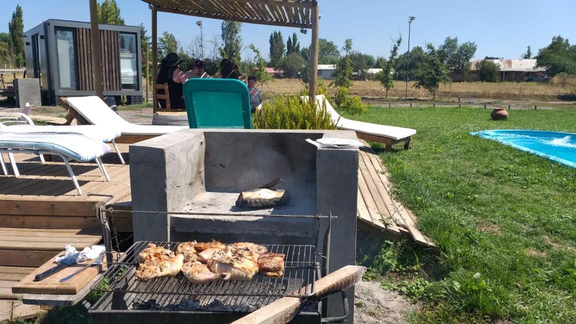 شقة سانتا كروز  في Tiny Colchagua Cabanas Y Padel المظهر الخارجي الصورة