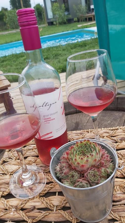 شقة سانتا كروز  في Tiny Colchagua Cabanas Y Padel المظهر الخارجي الصورة