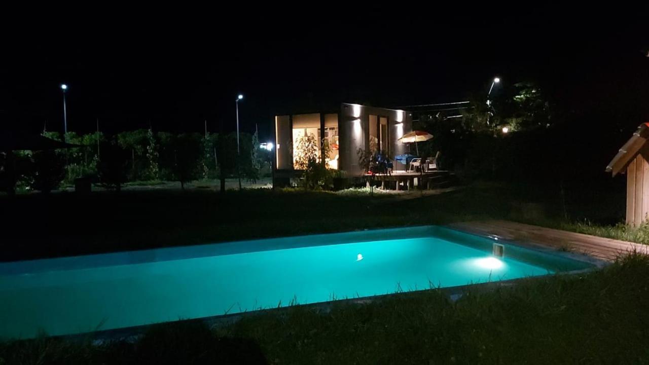 شقة سانتا كروز  في Tiny Colchagua Cabanas Y Padel المظهر الخارجي الصورة