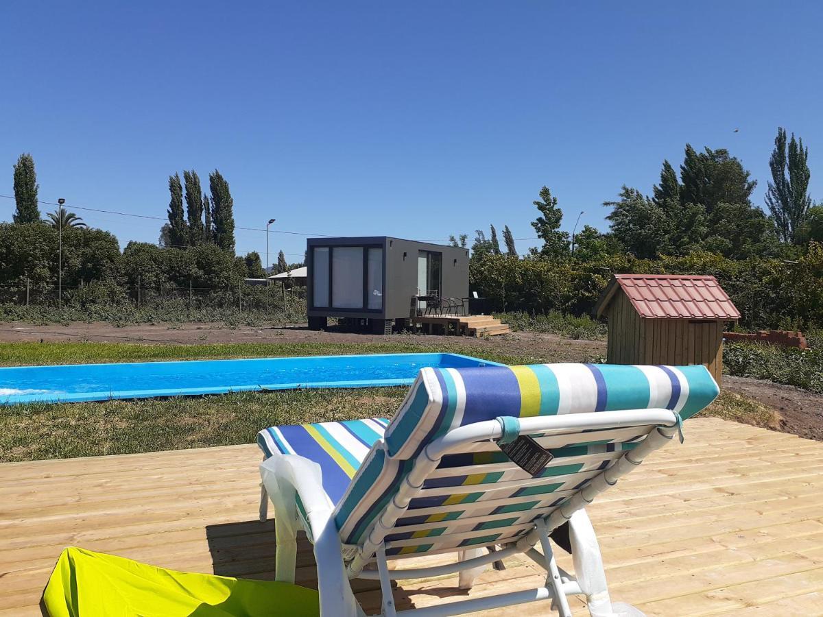 شقة سانتا كروز  في Tiny Colchagua Cabanas Y Padel المظهر الخارجي الصورة