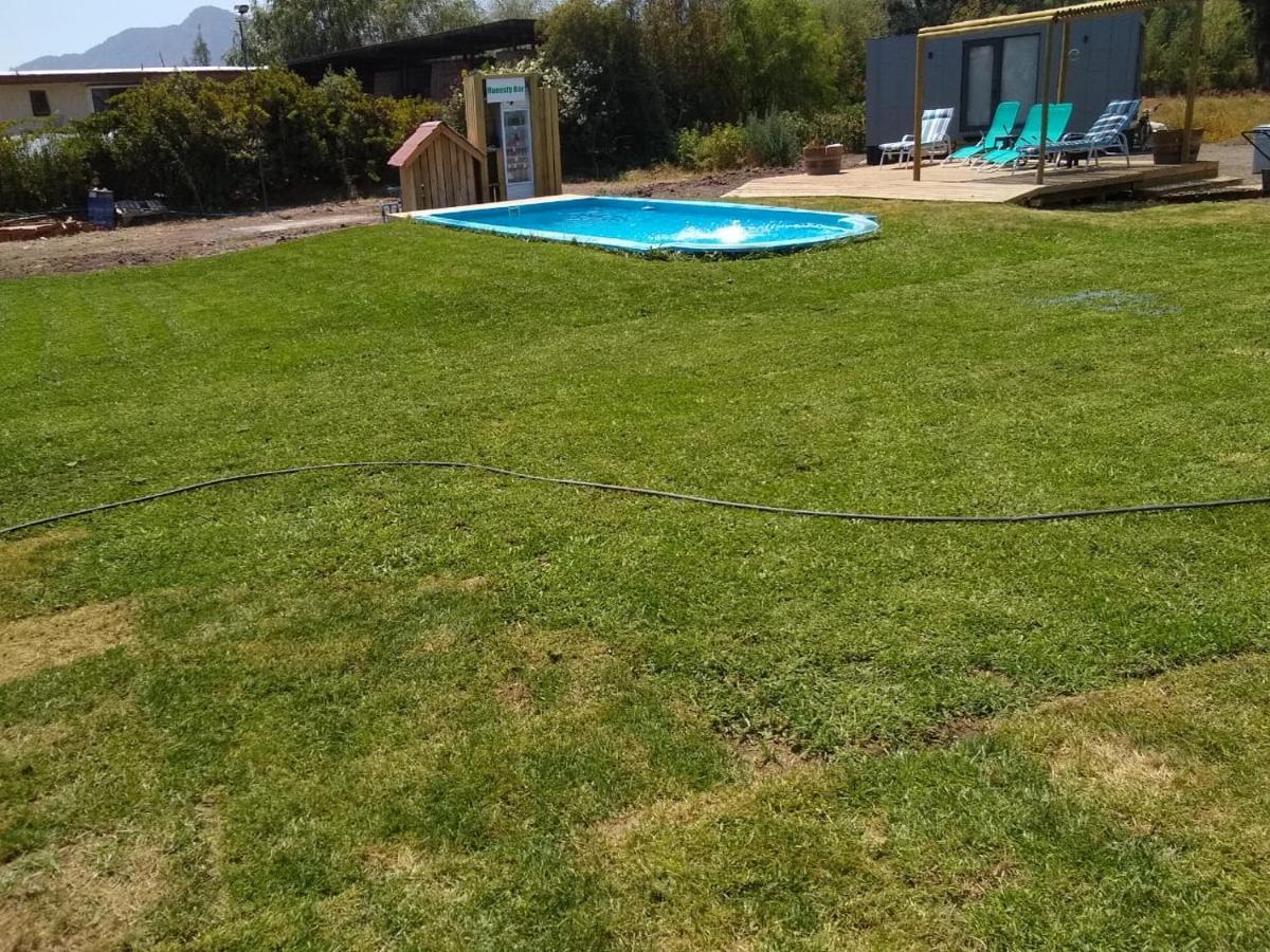 شقة سانتا كروز  في Tiny Colchagua Cabanas Y Padel المظهر الخارجي الصورة