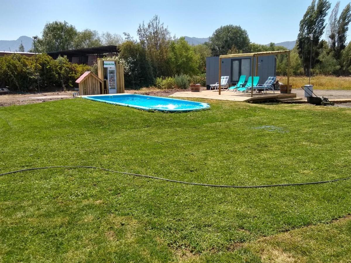شقة سانتا كروز  في Tiny Colchagua Cabanas Y Padel المظهر الخارجي الصورة