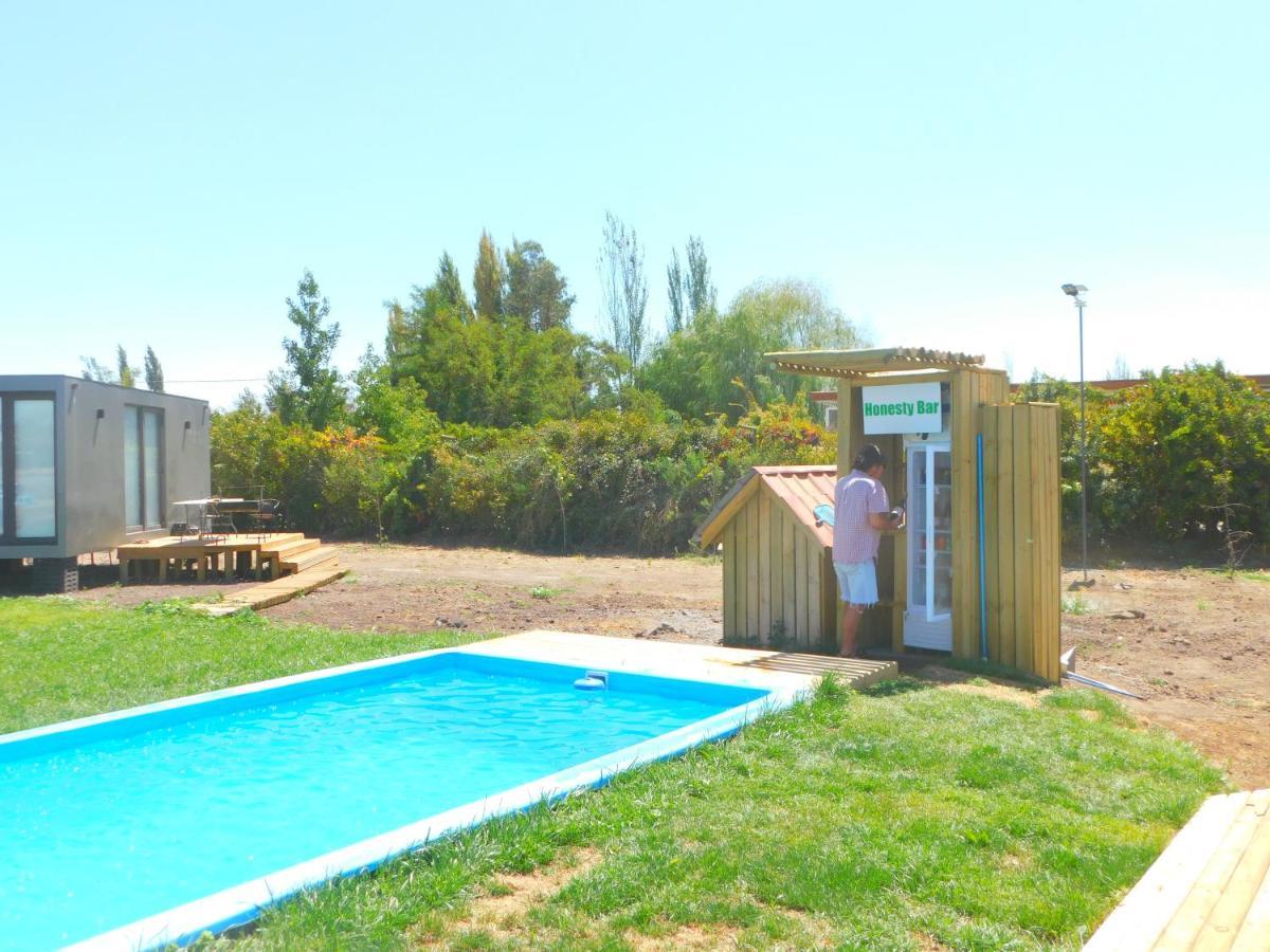 شقة سانتا كروز  في Tiny Colchagua Cabanas Y Padel المظهر الخارجي الصورة