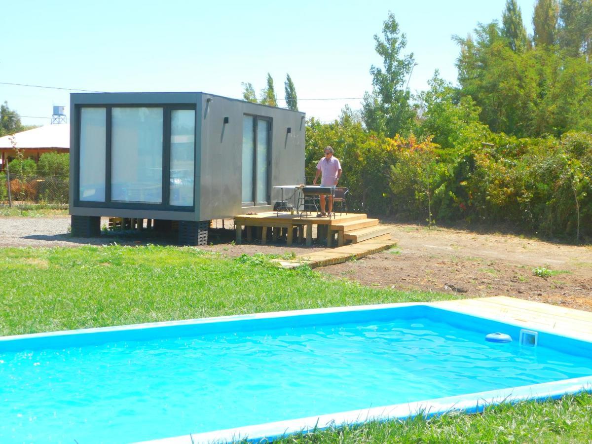 شقة سانتا كروز  في Tiny Colchagua Cabanas Y Padel المظهر الخارجي الصورة